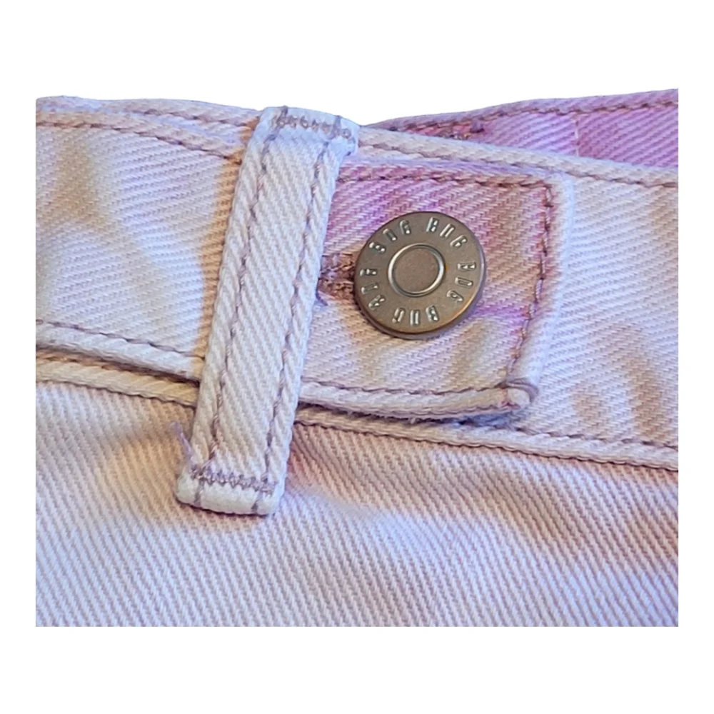 NEW Urban Outfitters BDG Longline Carpenter Purple Ombre Baggy Denim Shorts 27